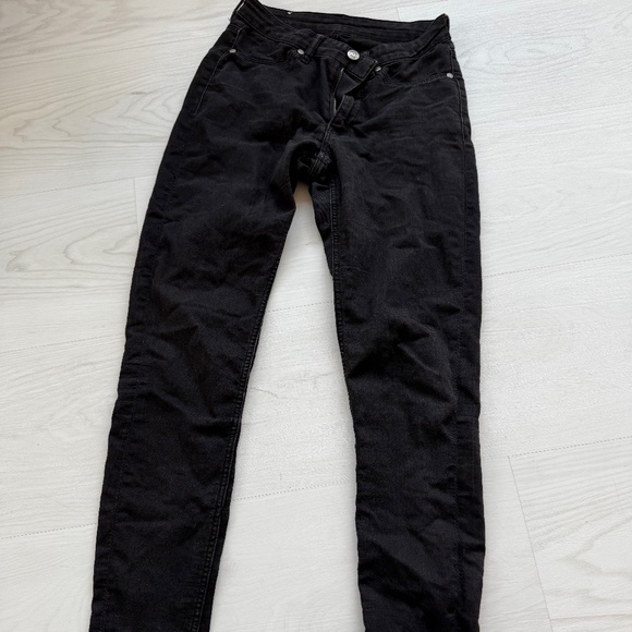 CHEAP MONDAY Tight Black Women Slim Fit Jeans Denim Pants Trousers Size XS/S - Picture 1 of 3